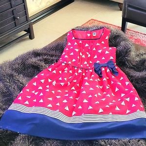 Janie and Jack nautical print dress, size 10